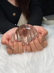 10本長さだし+2本アート🍓オフ無