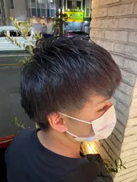 【メンズ限定🐺】🔥メンズカット+前髪縮毛矯正orダウンパーマ🔥