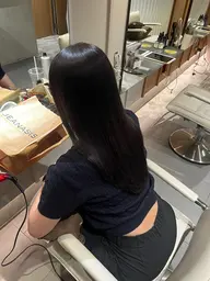【土日19:00~限定】髪質改善カラー🫧➕ボブカットorロングカット➕シャンプートリートメント
