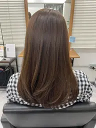 【メンテナンスカット+メンテナンスカラー】綺麗に整えたい方に! 襟足20cm以上はロング料金+¥1100