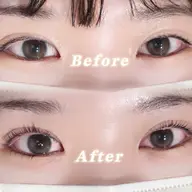 上下まつ毛パーマモデル