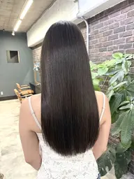 〔💎1度は試す価値あり💎サラサラヘアーに🌿〕ULTOWA髪質改善フルコース➕1カラー➕ナノスチームトリートメント