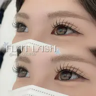 【フラットラッシュ80本❤︎¥3980】ご新規様オフ無料🍀LEDに変更+¥1200🫧ナチュラルに盛れる目元に💖