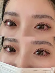 期間限定🎀まつげパーマ(上¥3000/上下¥3500)予約率No.1♡トリートメント・コーティング付き(マツパ/束感)