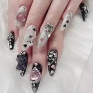新店オープン🎶チップ長さだし✨パーツ/ストーン/シール無制限付け放題