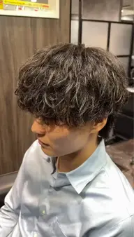 【期間限定3,000円!👀】縮毛パーマ!癖毛の方でも波巻きパーマ、シャドウパーマが可能✨