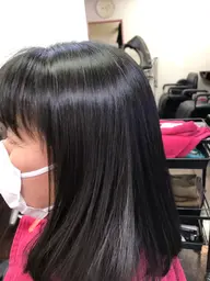 好評メニュー 前髪縮毛矯正 (前髪クロスパーマ) 前髪の癖毛直し&(割れ癖直し)