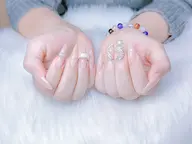 🌈[チップ長さ出し]シンプルデザイン 4本やり放題💦