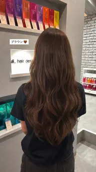 カラー+4STEPトリートメント🫧🎀