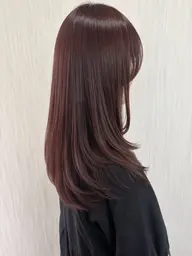 カット+高発色☆透明感カラー+1step quick トリートメント