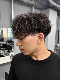 “唯一無二の質感”カット➕シャドウパーマ➕ハイライト➕ヘアセット