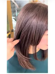 【先着5名/SNSモニター】白髪ぼかしカラー（ブリーチなし）＋カット＋4stepケアトリートメント