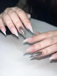 猫爪ネイル🐈⬛⋆⑅˚₊ワンカラー🤍【オフ・ケア込み】