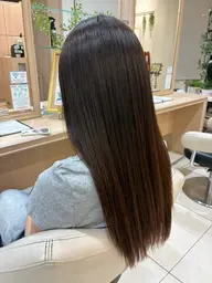 🩵縮毛矯正モデル🩵リタッチ(根元6センチまで)