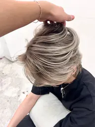 メンズバレイヤージュ&カット（カウンセリング動画撮影用）