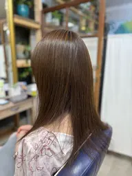 カラーリタッチ+シャンプーブロー+マイクロナノバブル(marbb)