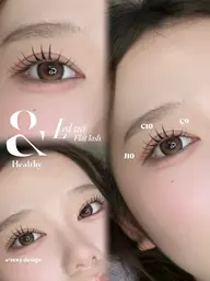 【&healthy /アンドヘルシー】 (マツエク120本×パーマ) 🎀エクパーマ