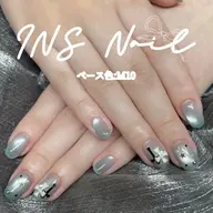 SNS話題&大人気💖<<ワンホンネイル>>チーク✖️マグフレンチ✨