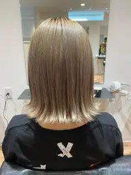 ⦅ミニモ限定⦆カット+最高級ダブルカラー✨ケアブリーチ+透明感カラー✨+美髪トリートメント