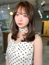 ブリーチなしダブルカラー+超音波トリートメント付き♥︎