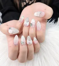 【全日13時まで限定】ハンド◇持ち込みデザイン120分＊アート7～10本¥8800