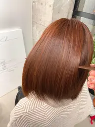 💎minimo限定価格💎カット➕高発色ケアカラー➕クイックトリートメント【無料⚡️超音波アイロン付き】