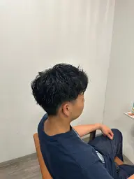 カット+パーマ