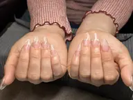【練習メニュー】アクリルスカルプ(クリア仕上げ)※オフ無し