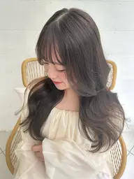 〈ミニモ限定50%off〉透明感カラー♡髪質改善サブリミックトリートメント