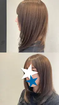 🌐肩下レディースカット