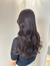 カット+コテ巻き風パーマ ※ロング・ミディアムのみ