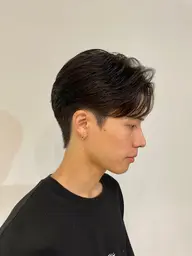 【🫧自然な動き感🫧】メンズカット➕ニュアンスパーマ［韓国/初心者歓迎◎］