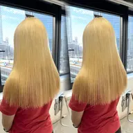 【ブロンド限定】ケアブリーチリタッチのみブロンドメンテナンス