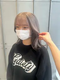 【🏷ケアブリーチ🐝🍯】1ブリーチ➕髪質改善カラー➕spaシャンプー➕トリートメント🧴(学割¥13980)