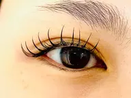 まつ毛パーマ➕まつ毛エクステ120本　片目60本ずつ【シングルフラットラッシュ】