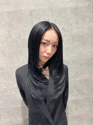 『カット＋トリートメント』ミディアムレイヤーモデル様💗
