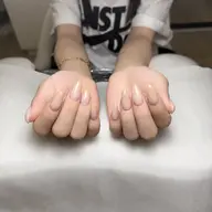 ハンド長さだし10本ワンカラー🩷