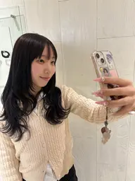 前髪カット、顔周りカット