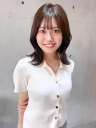 【学割U24👩🏻🎓🫶🏻】小顔似合わせカット+超音波トリートメント🩰🫧¥3000🎀ミニモ学割