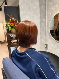 カット+トイロクションブリーチレスカラー+オリジナルグロスアップトリートメント