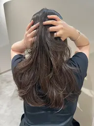 ✨🎀 【人気No.1】🎀✨似合わせカット＋トステア原液カラー＋集中補修4step Tr🫧＋マイクロバブル付き