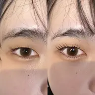 ぱっちり目元👀上下まつげパーマ🤍ྀི