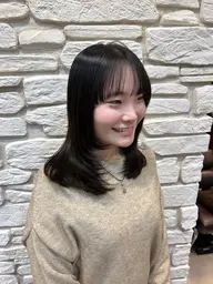 ミディアムカットモデル🎶