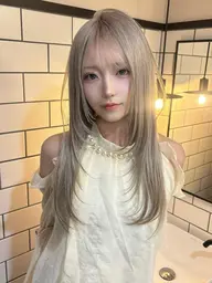 ♛リタッチのみ＋ケアカラー＋cut