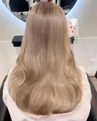 ブリーチ(3ヶ月以内リタッチ)➕艶カラー✨ (月、水曜日12:00以降のみ受け付けております🙇)