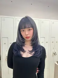 【🎀1日先着1名様限定クーポン早い者勝ち🎀】カット+ケアトリートメント【🫧ミディアム限定🫧】ゆるっと可愛い🩶