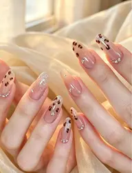 【🍂秋季限定🍂】🐆レオパードネイル&4本アート🐆✨マグネット/ワンカラー組み合わせ自由🎨 ¥4,800