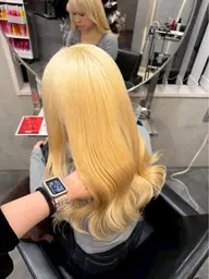 【U24】根元ブリーチリタッチ+オンカラー✨(2cm以内)