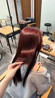 ダブルカラー➕systemトリートメント♪