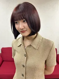 ✨平日限定クーポン✨【カット➕透明感カラー➕艶髪トリートメント】✂️🫧